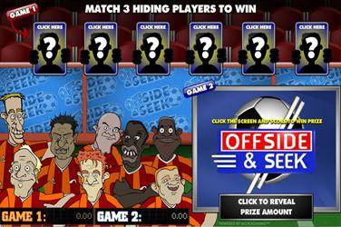 Offside and Seek Scratch Cards