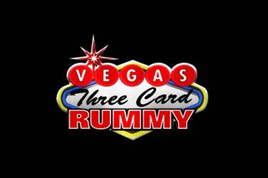 Vegas three card rummy
