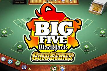 Big 5 blackjack gold – Microgaming