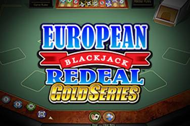 European Blackjack Redeal Gold – Microgaming