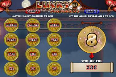 Lucky Numbers Scratch Cards
