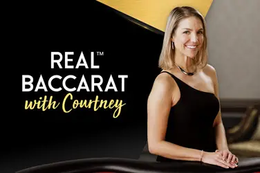 Baccarat real con Courtney