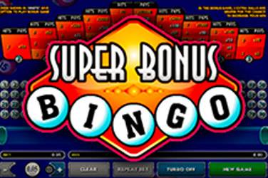 Super bonus bingo – Microgaming