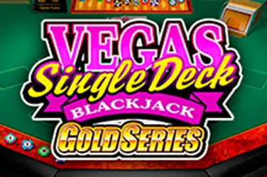 Vegas single deck blackjack oro