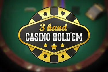 3 χέρι καζίνο hold'em