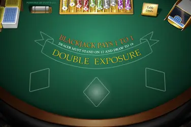 Double exposure Blackjack van Play 'n Go