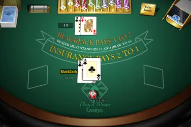European blackjack multihand van Play 'n Go