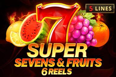 5 super sevens & fruits: 6 reels Slot Demo Gratis