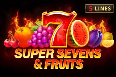 5 super sevens & fruits Slot Demo Gratis