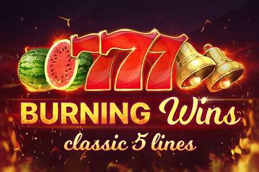 Burning wins: classic 5 lines Slot