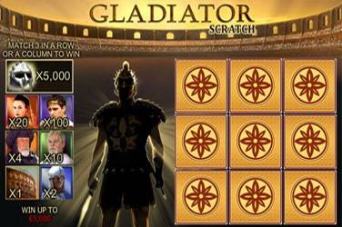Gladiator scratch - Playtech