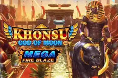 Khonsu: god of moon mega fire blaze jackpots