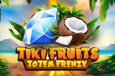 Frenesi do totem de frutas Tiki