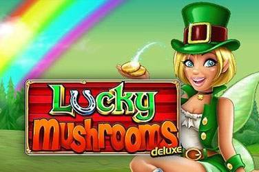 Lucky mushrooms deluxe logo